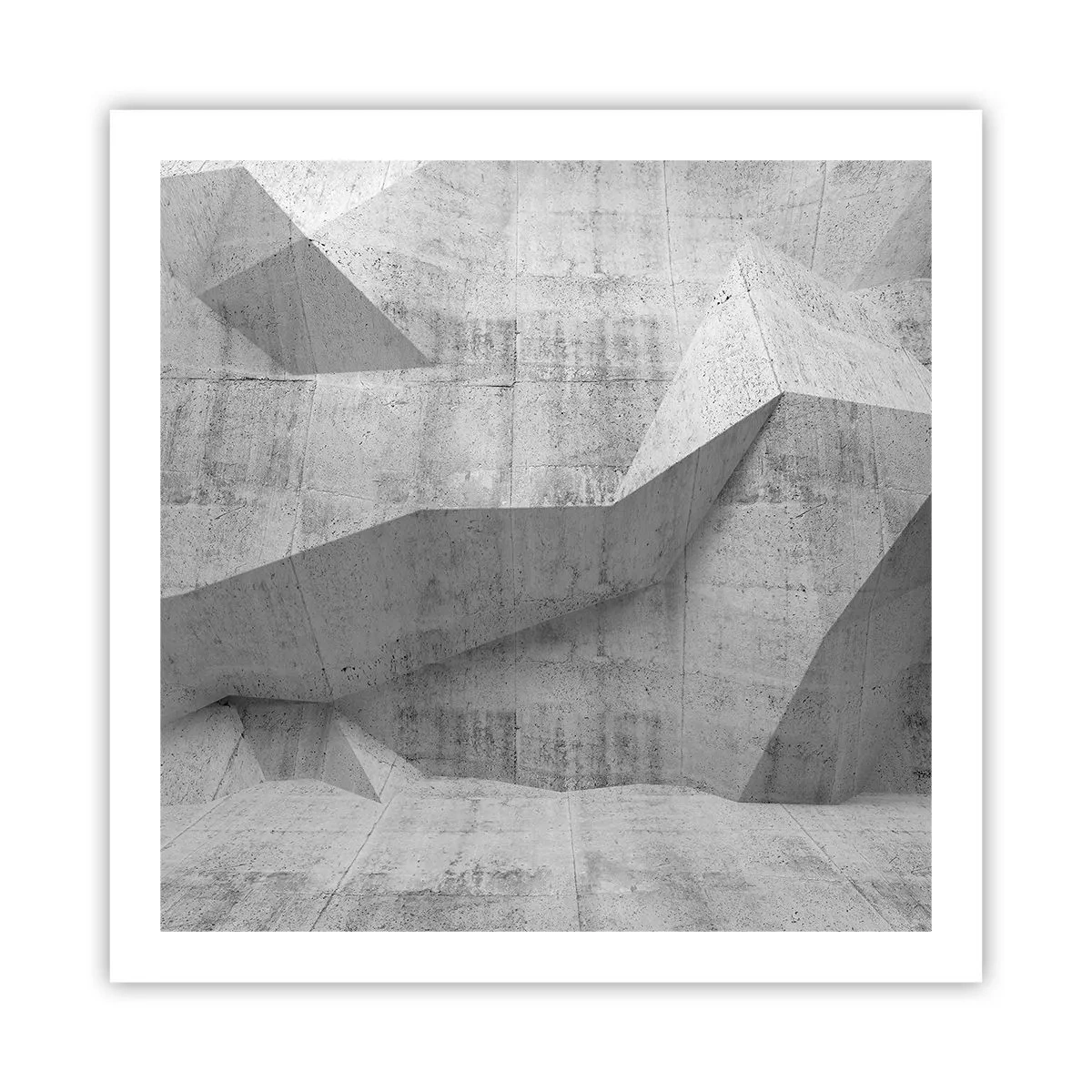 Poster - Eine echte Herausforderung - 60x60 cm