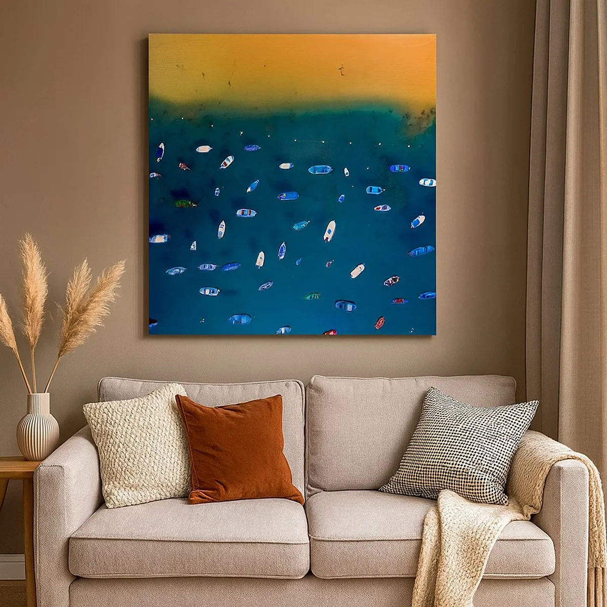 Bild auf Leinwand - Leinwandbild - Feiertagsspiel - 30x30 cm