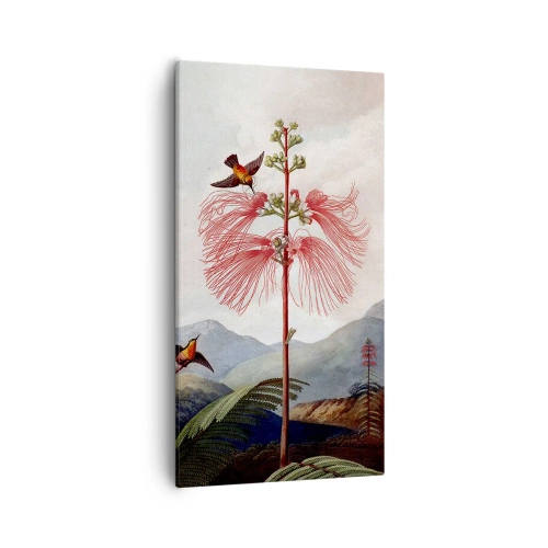 Bild auf Leinwand - Leinwandbild - In einem tropischen Paradies - 55x100 cm