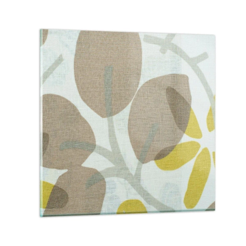 Glasbild - Bild auf glas - Komposition in voller Sonne - 30x30 cm