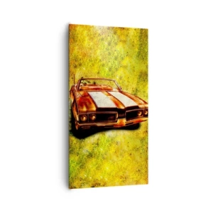 Bild auf Leinwand - Leinwandbild - In Formen verzauberte Kraft - 65x120 cm