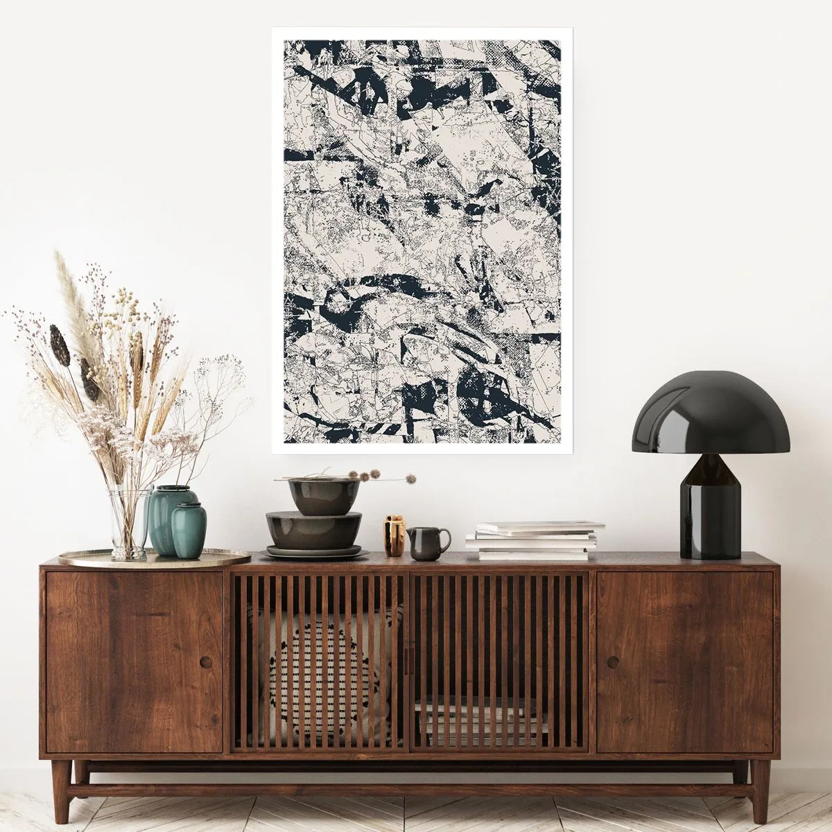 Poster - Durchdringung der Gegensätze - 40x50 cm