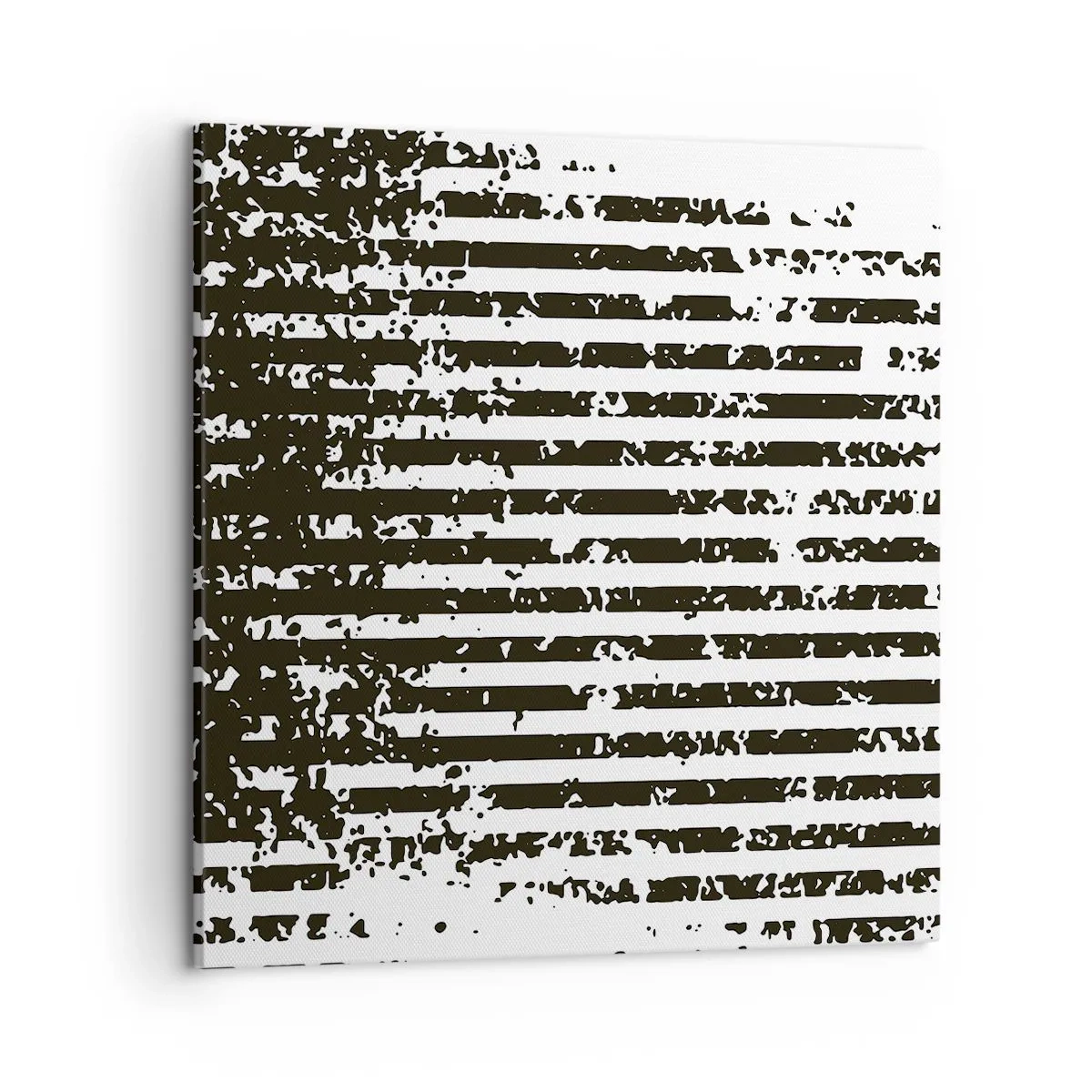 Bild auf Leinwand - Leinwandbild - Rhythmus und Rauschen - 50x50 cm