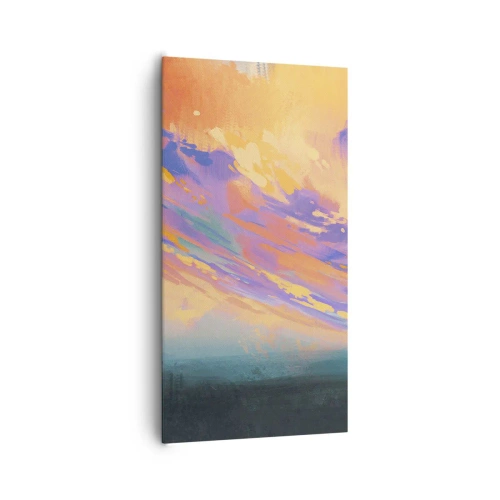 Bild auf Leinwand - Leinwandbild - Die Anziehungskraft - 65x120 cm