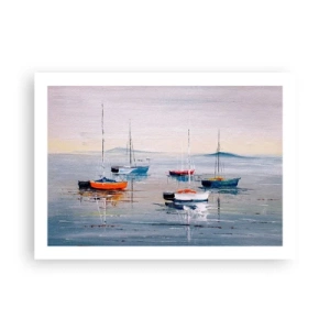 Poster - Wohlverdiente Ruhe - 70x50 cm