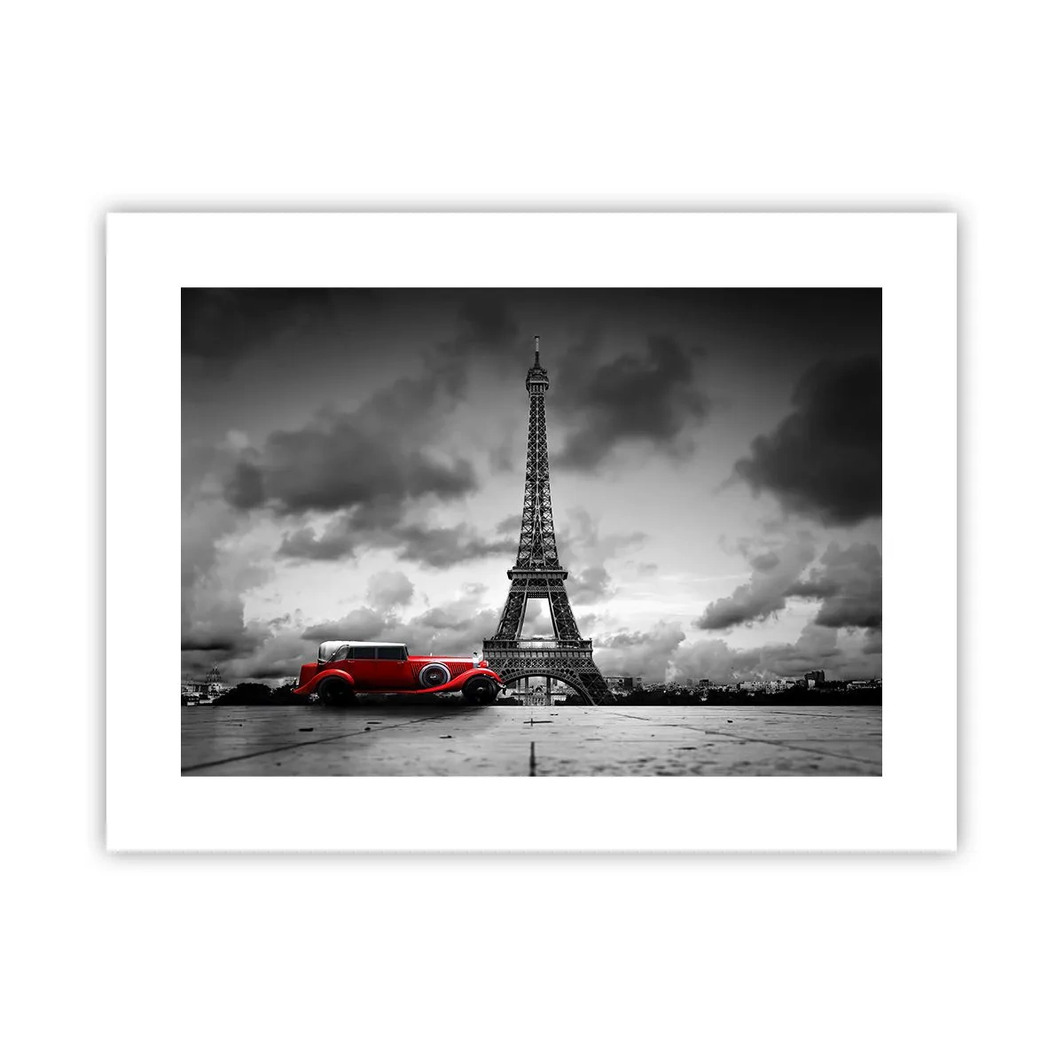 Poster - Vor nicht allzu langer Zeit in Paris - 40x30 cm