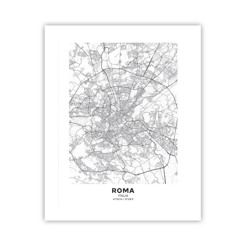 Poster - Römischer Kreis - 40x50 cm