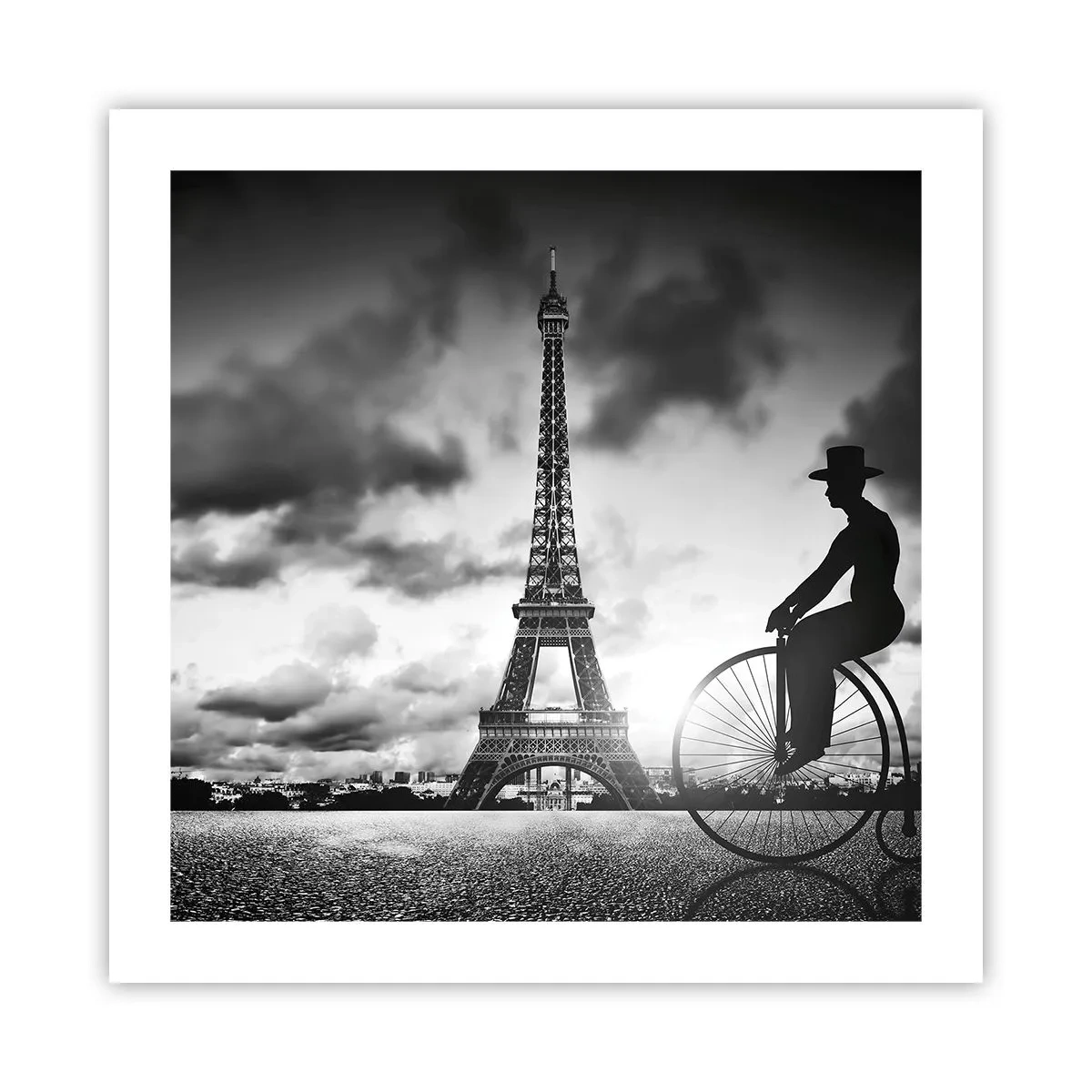 Poster - Sehnsucht nach Belle Epoque - 50x50 cm