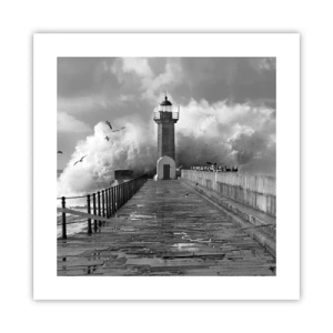 Poster - Furchtlos - 40x40 cm