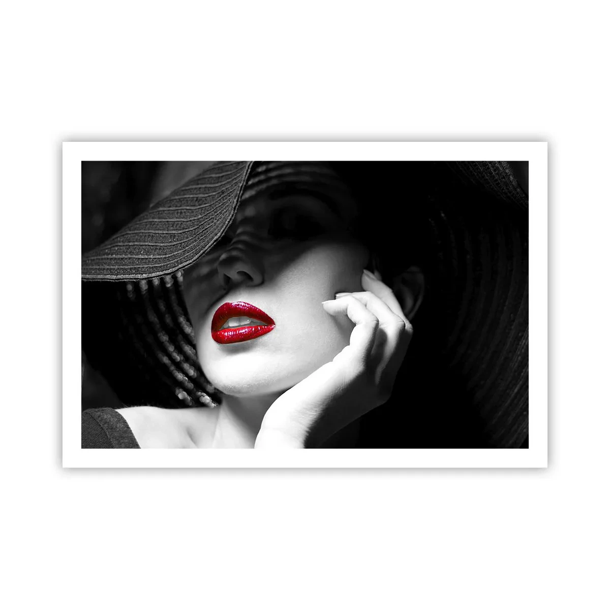 Poster - Eine Studie in Scharlachrot - 91x61 cm