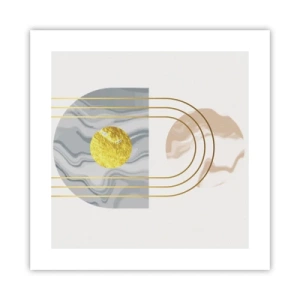 Poster - Helligkeit und Brillanz - 40x40 cm