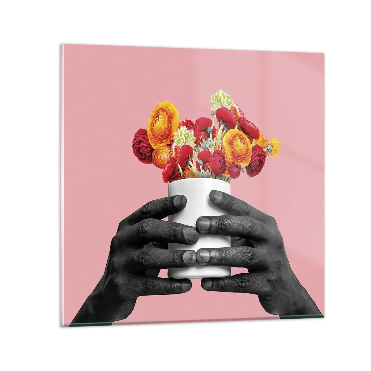 Glasbild - Bild auf glas - Die Apotheose des Lebens - 30x30 cm