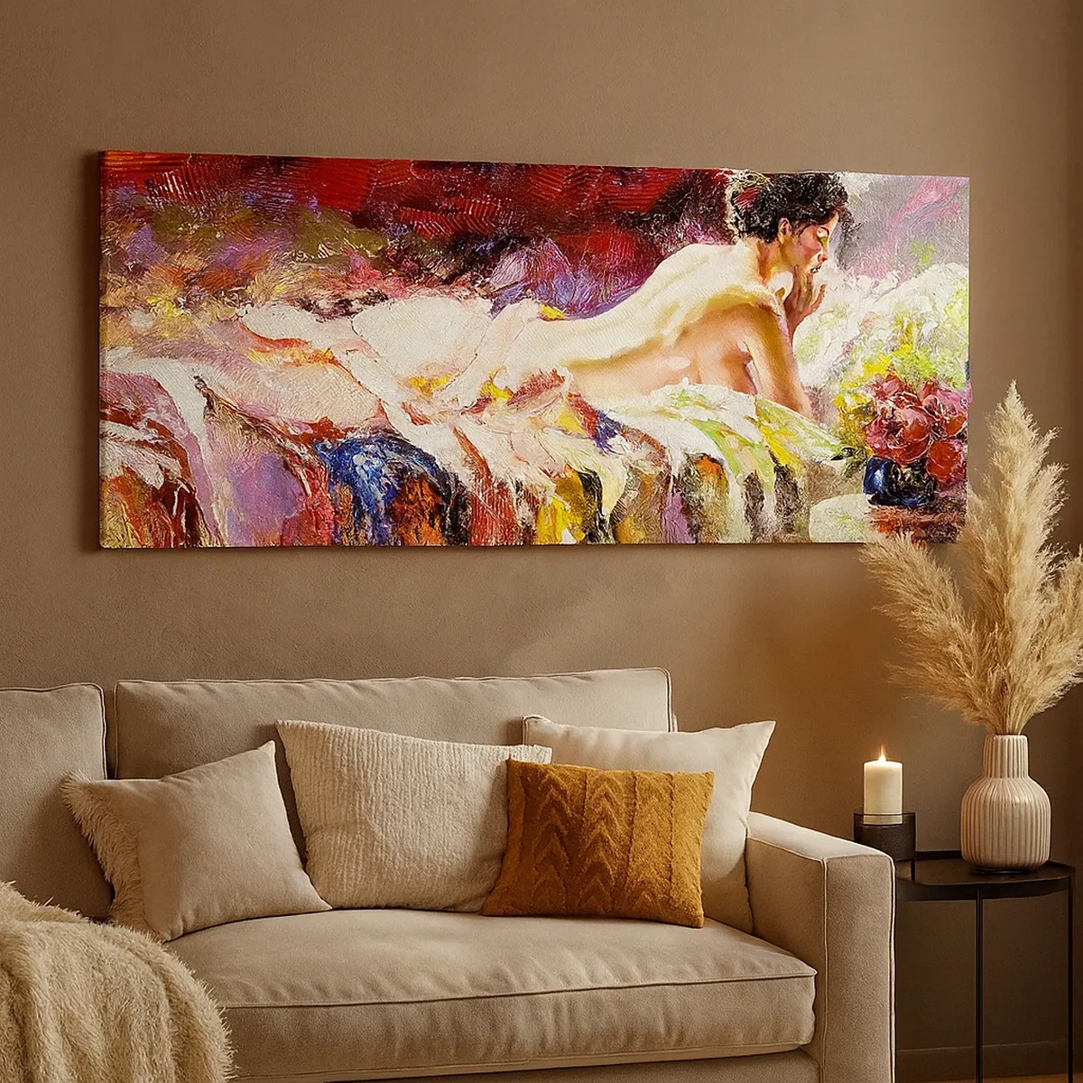 Bild auf Leinwand - Leinwandbild - Venus in Gedanken - 30x30 cm