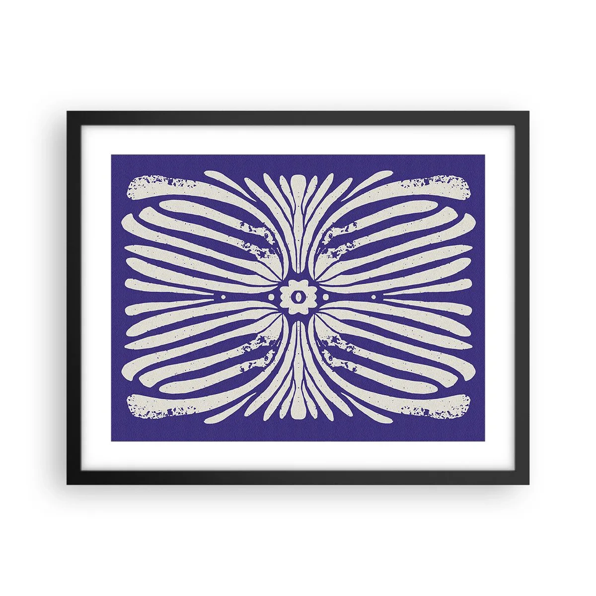 Poster in einem schwarzem Rahmen - Ethnische Inspirationen - 50x40 cm