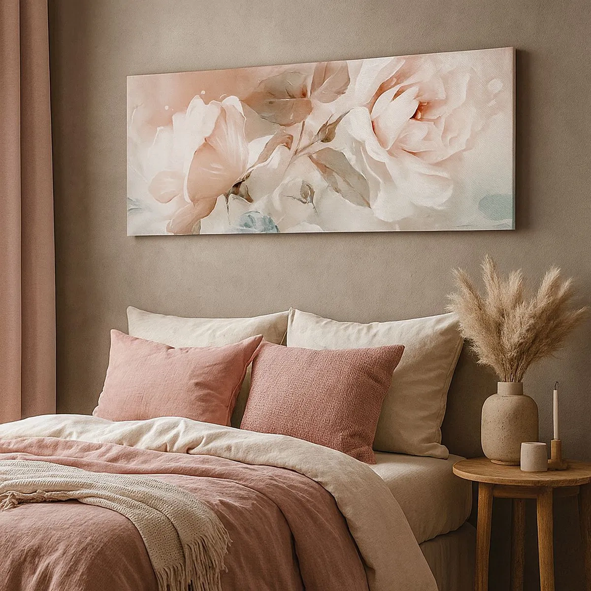 Bild auf Leinwand - Leinwandbild - Geist der Romantik - 100x40 cm