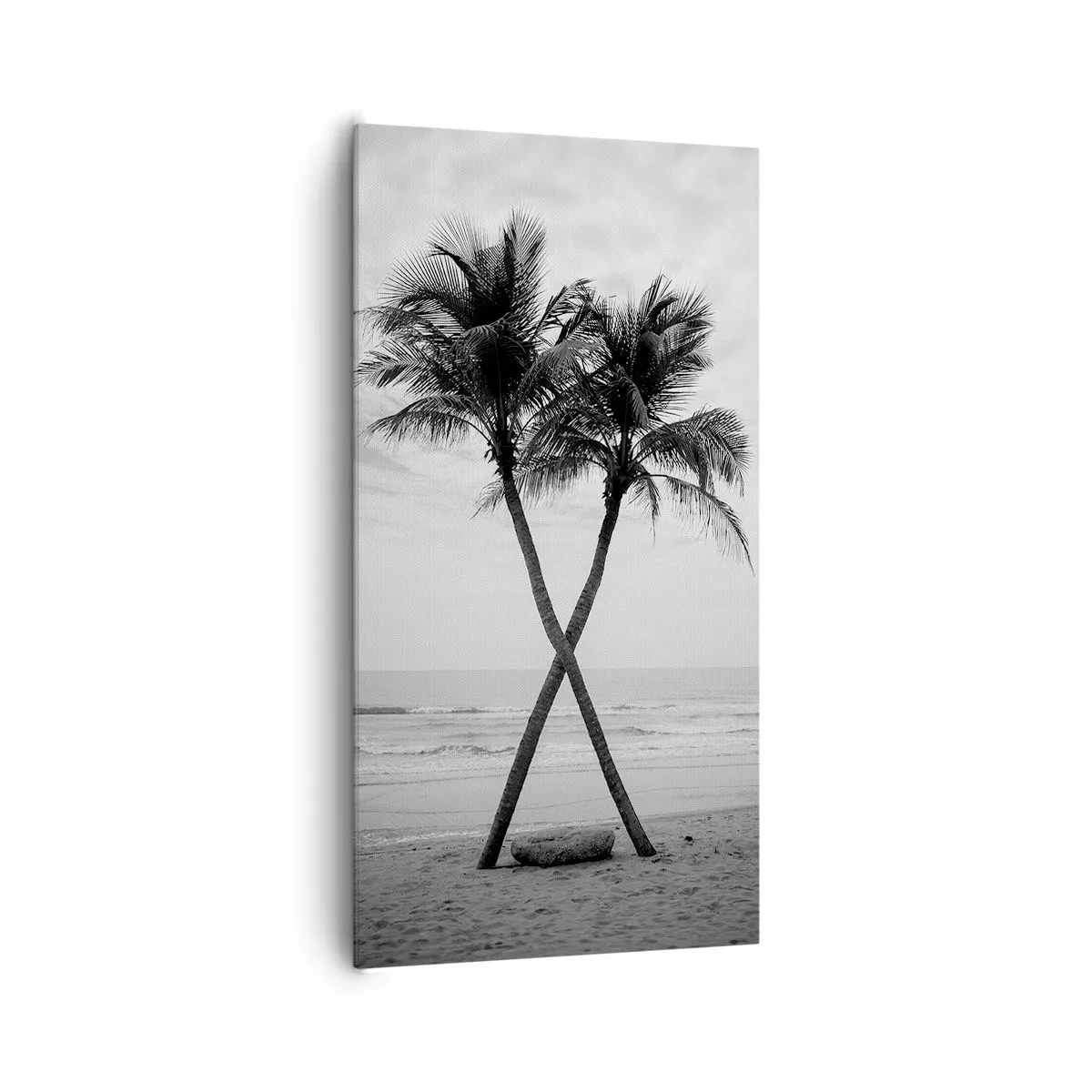 Bild auf Leinwand - Leinwandbild - Sie spürte eine Präsenz - 65x120 cm