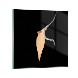 Glasbild - Bild auf glas - Eleganz und Stil - 30x30 cm