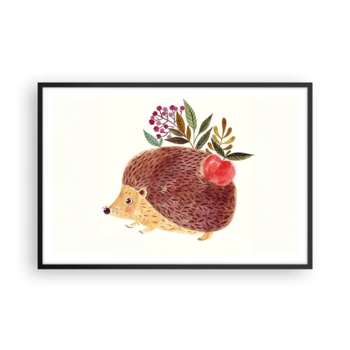 Poster in einem schwarzem Rahmen - Und dann magst du mich schon - 91x61 cm