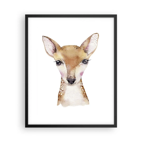 Poster in einem schwarzem Rahmen - Die Natur der Unschuld - 40x50 cm