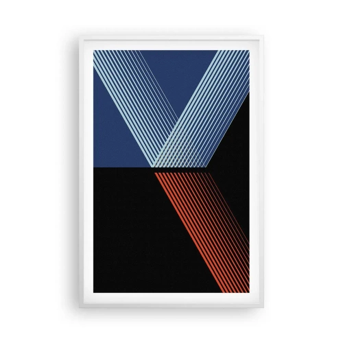 Poster in einem weißen Rahmen - Eine einfache Geschichte - 61x91 cm