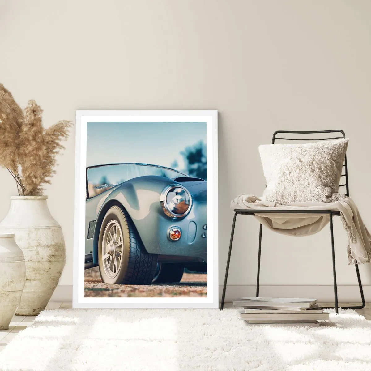 Poster in einem weißen Rahmen - Denn Stil zählt - 30x40 cm