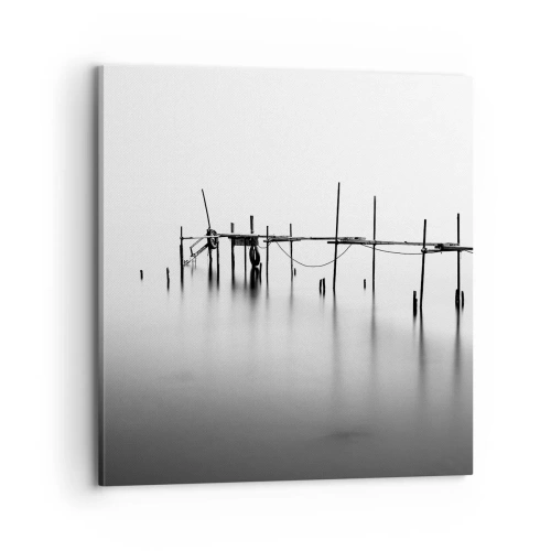 Bild auf Leinwand - Leinwandbild - Was ist, wenn es keine Welt gibt? - 70x70 cm