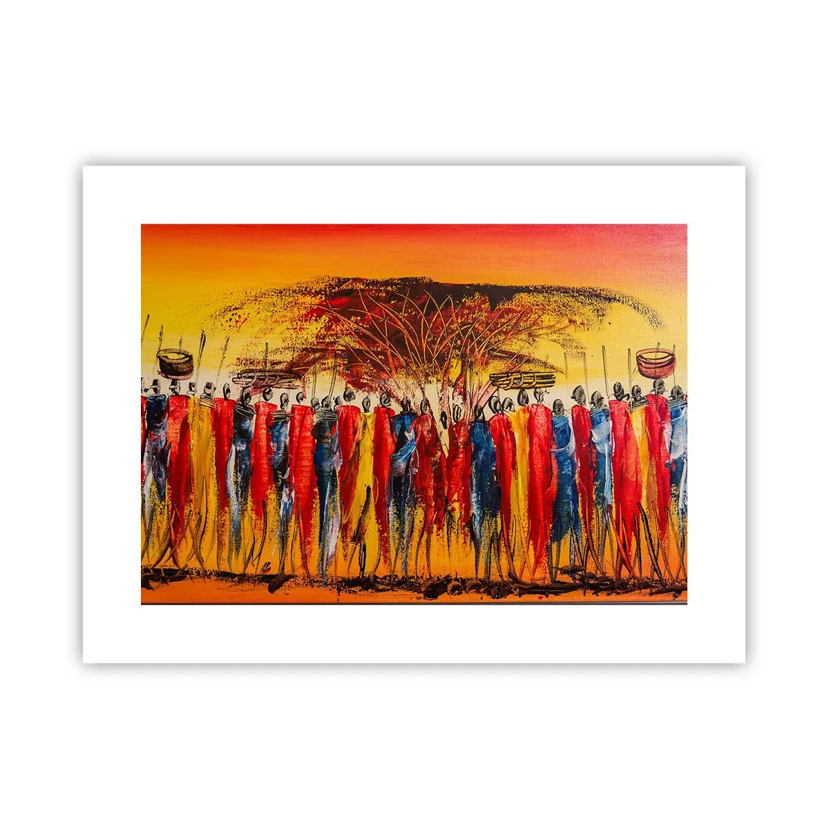 Poster - Dort, dort, dort gehen sie - 40x30 cm