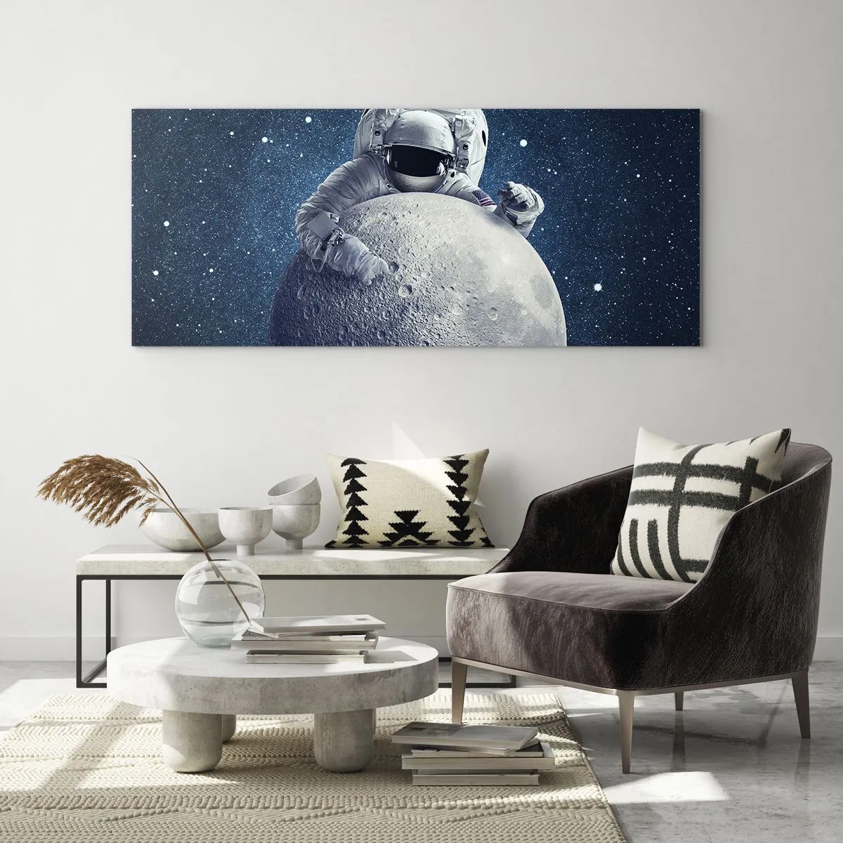 Glasbild - Bild auf glas - Weltraumjoker - 100x40 cm