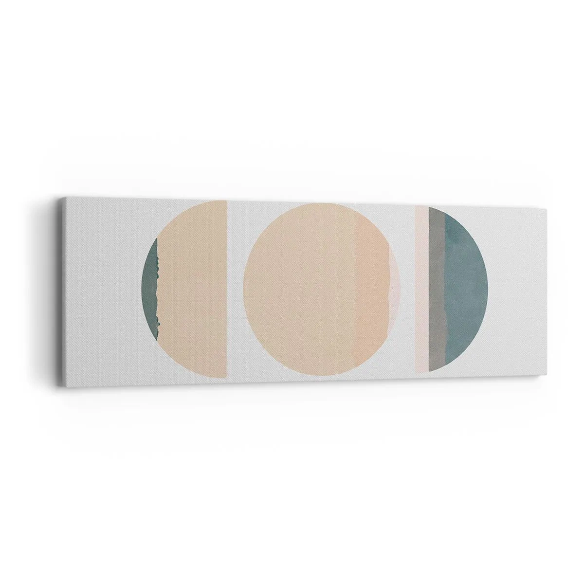 Bild auf Leinwand - Leinwandbild - Ein Rad hinter dem anderen… - 90x30 cm