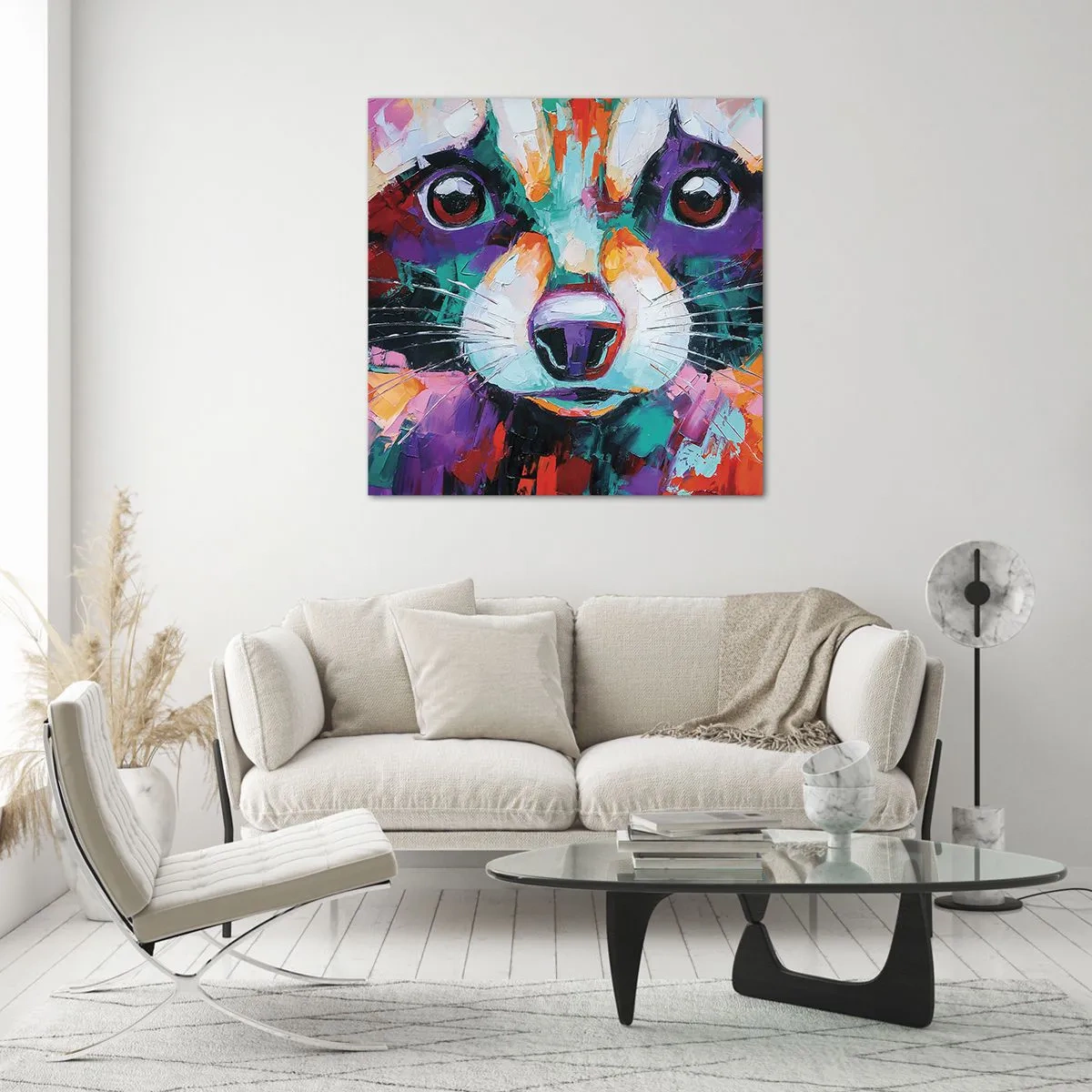 Glasbild - Bild auf glas - Nur gute Emotionen - 50x50 cm