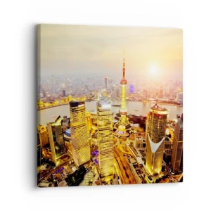 Bild auf Leinwand - Leinwandbild - Asiatischer Traum - 30x30 cm