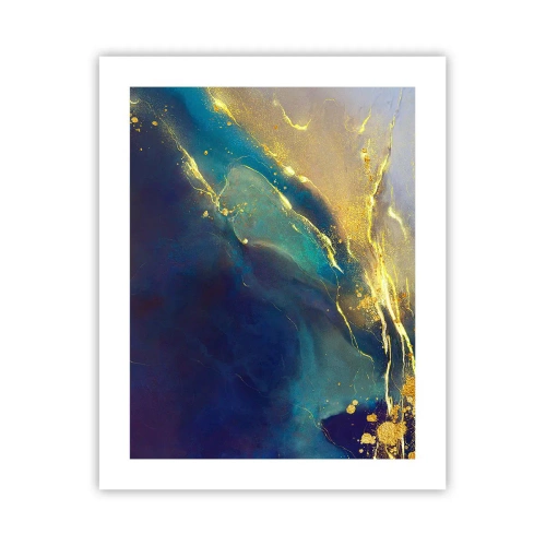 Poster - Der goldene Teich - 40x50 cm