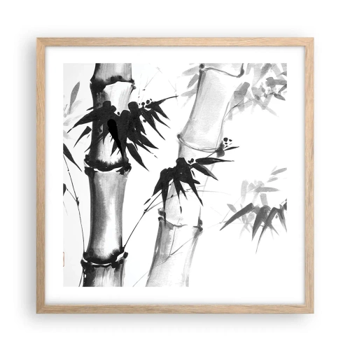 Poster in einem Rahmen aus heller Eiche - Dem Orient ganz nah - 50x50 cm