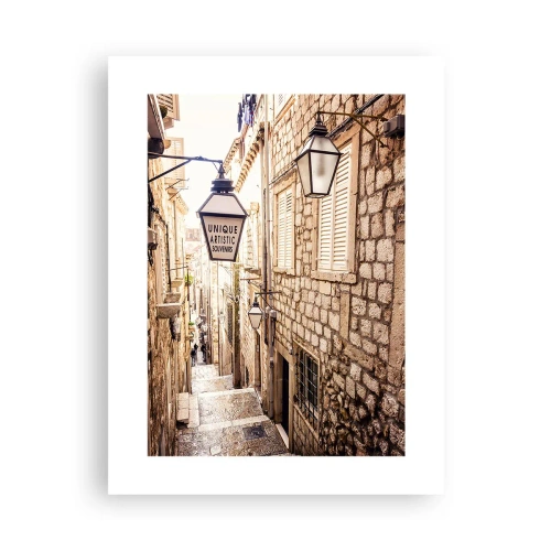 Poster - Bezaubernde Gasse - 30x40 cm