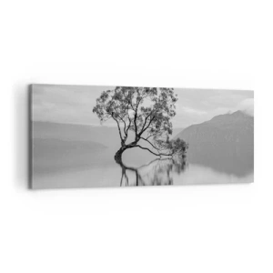Bild auf Leinwand - Leinwandbild - Es gibt so ein Land - 100x40 cm