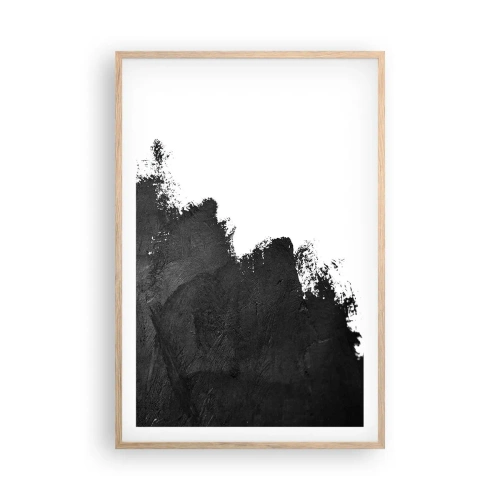 Poster in einem Rahmen aus heller Eiche - Elemente: Erde - 61x91 cm