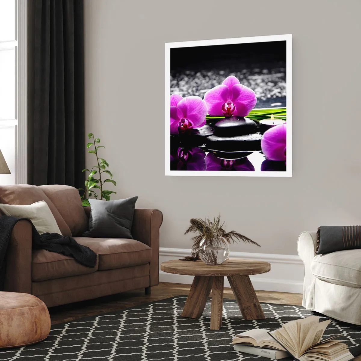 Poster - In Ruhe ertrinken - 60x60 cm