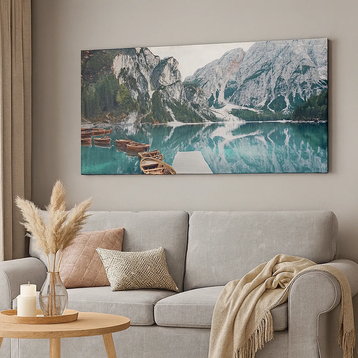 Bild auf Leinwand - Leinwandbild - Wir zeigen Ihnen Schönheit - 30x30 cm