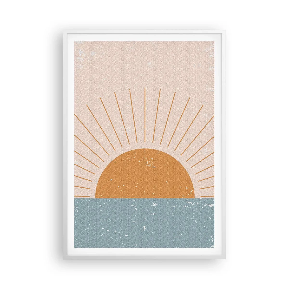 Poster in einem weißen Rahmen - Alltägliches Wunder - 70x100 cm