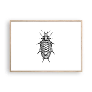 Poster in einem Rahmen aus heller Eiche - Was für ein Exemplar! - 100x70 cm