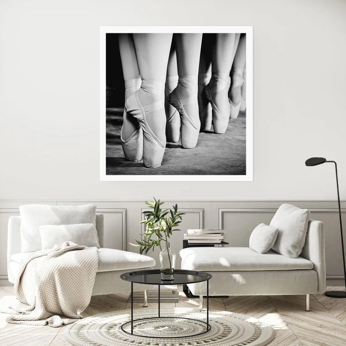 Poster - Gemeinsam, leicht - 30x30 cm