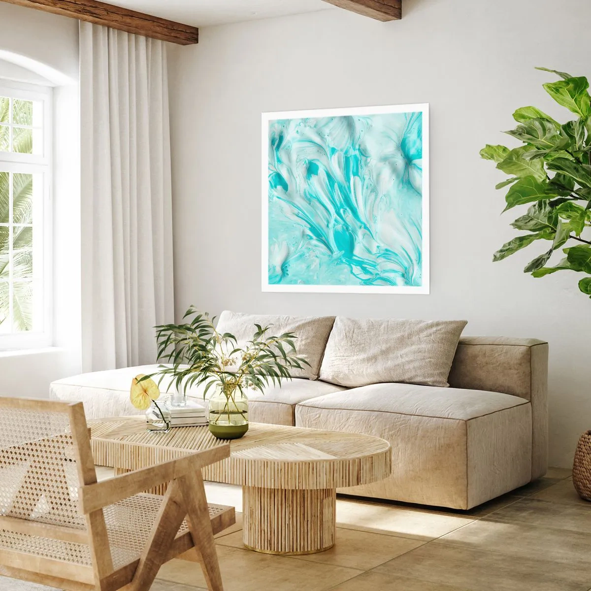 Poster - Für immer zusammen - 30x30 cm