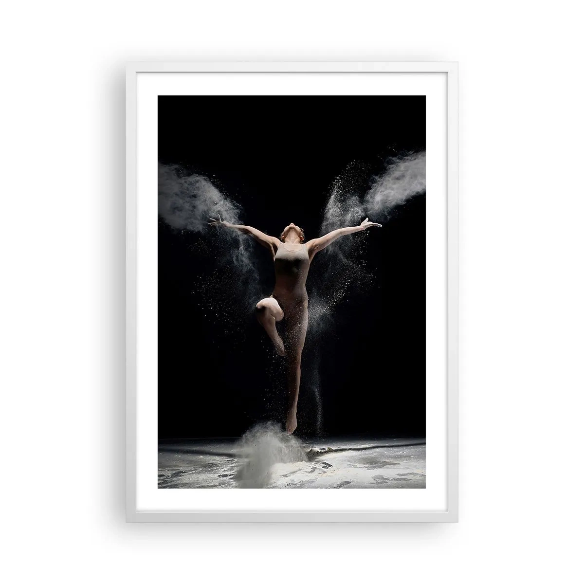 Poster in einem weißen Rahmen - Elfen existieren - 50x70 cm