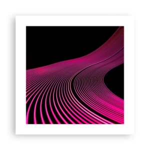 Poster - Allee des Lichts - 40x40 cm