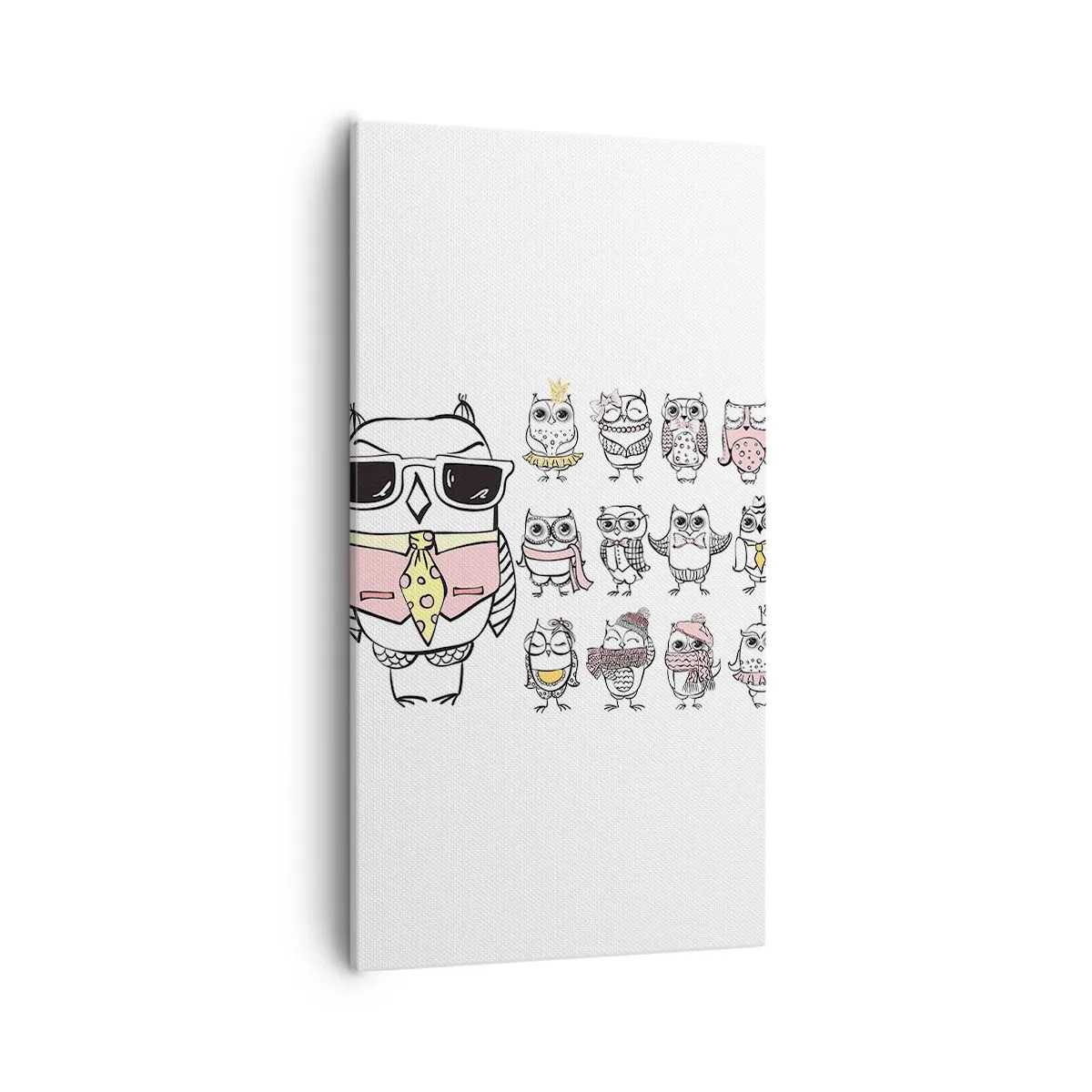 Bild auf Leinwand - Leinwandbild - So viele Rollen zu spielen - 55x100 cm