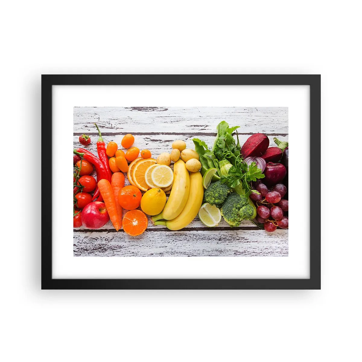 Poster in einem schwarzem Rahmen - Es ist nicht genug? - 40x30 cm