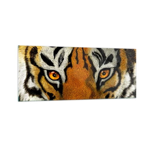 Glasbild - Bild auf glas - Schrecklich und schön - 100x40 cm