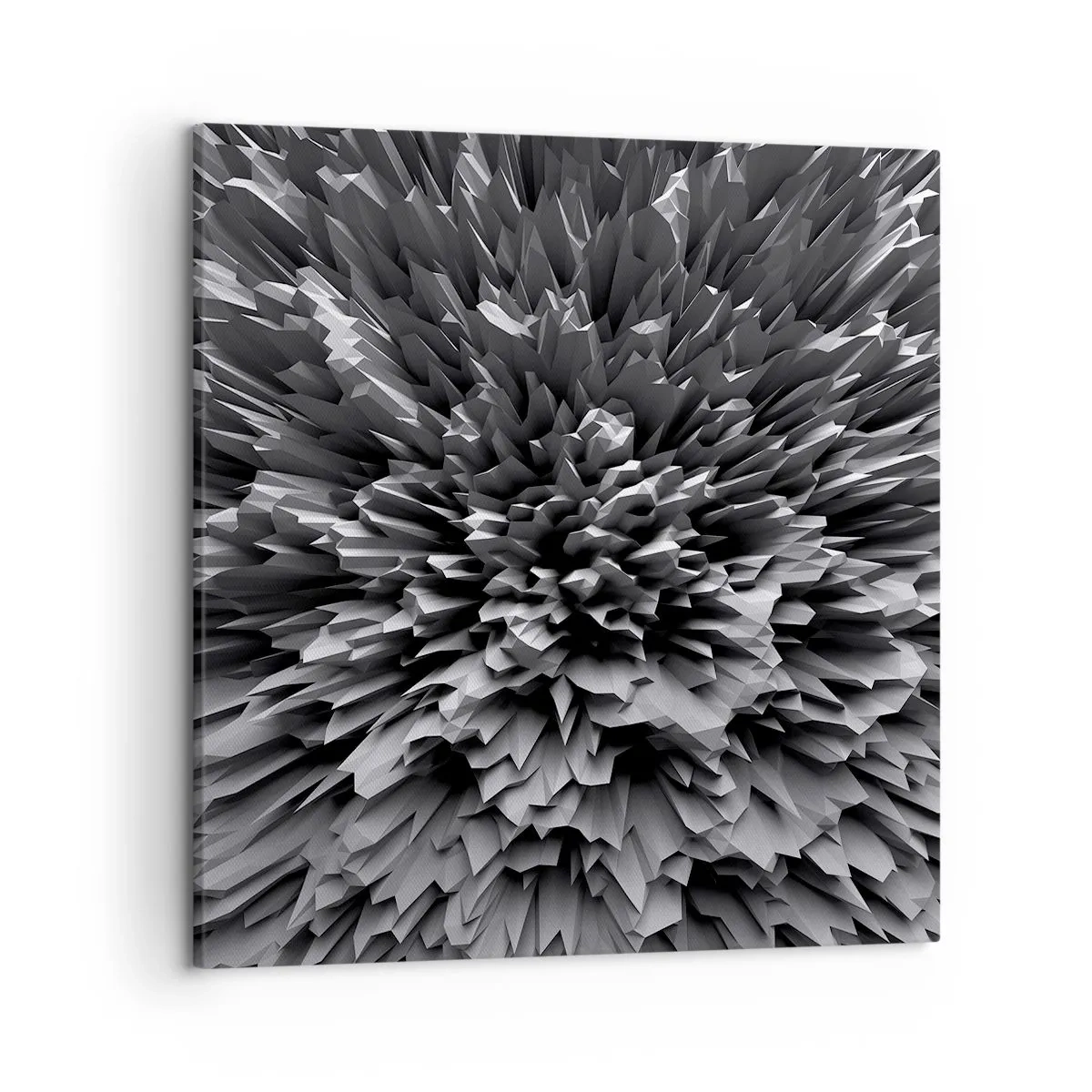 Bild auf Leinwand - Leinwandbild - Härter kann es nicht werden - 50x50 cm