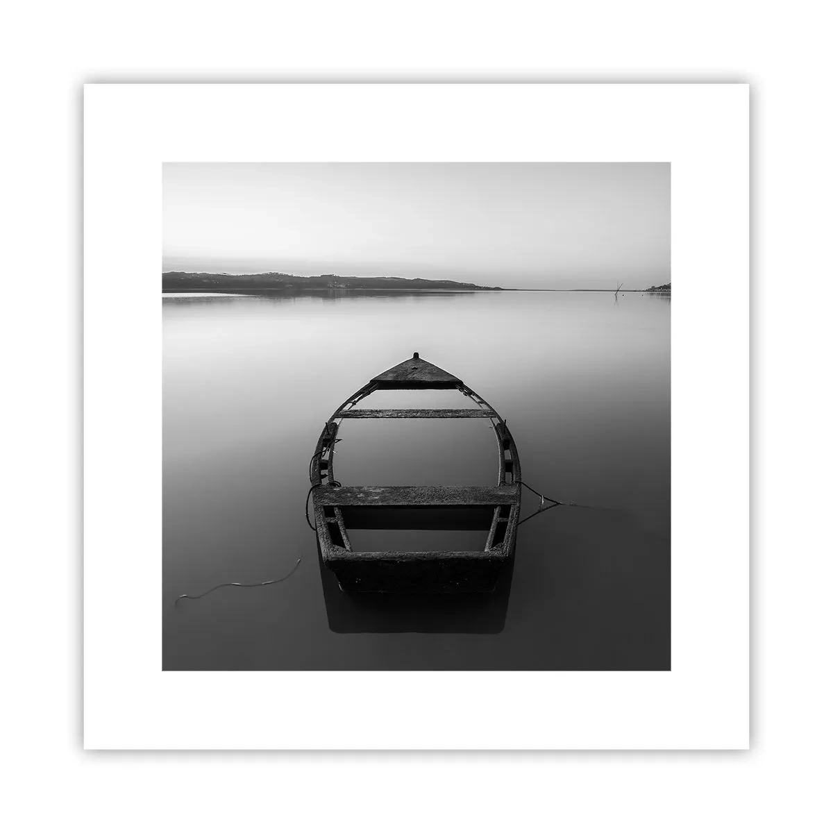 Poster - Sehnsucht und Melancholie - 30x30 cm