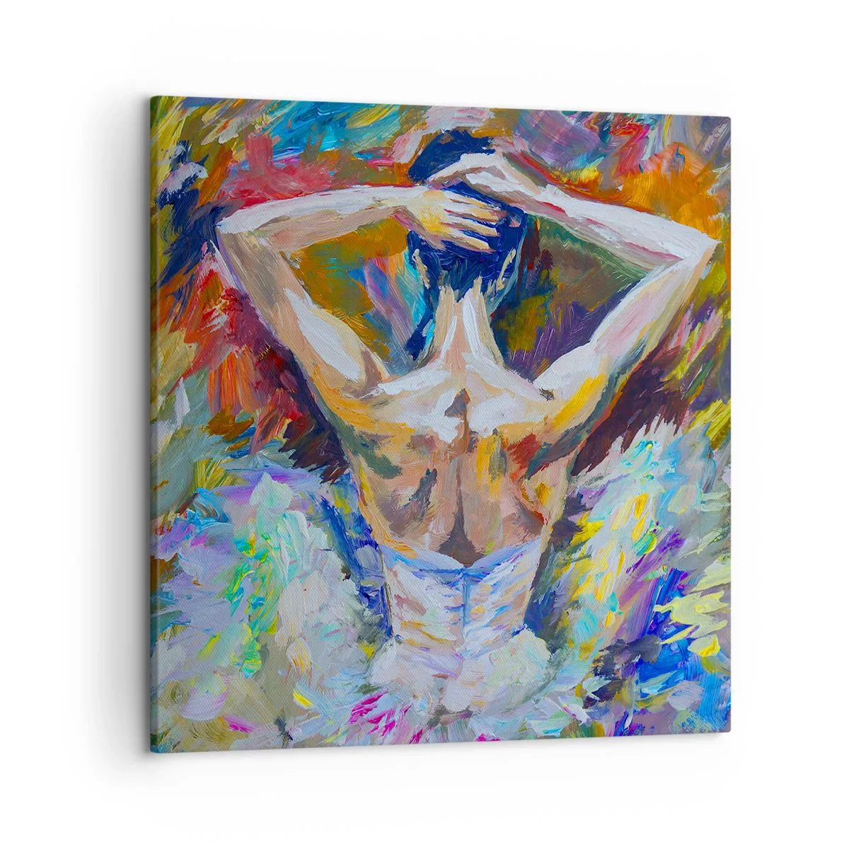 Bild auf Leinwand - Leinwandbild - Es kann alles sein - 50x50 cm